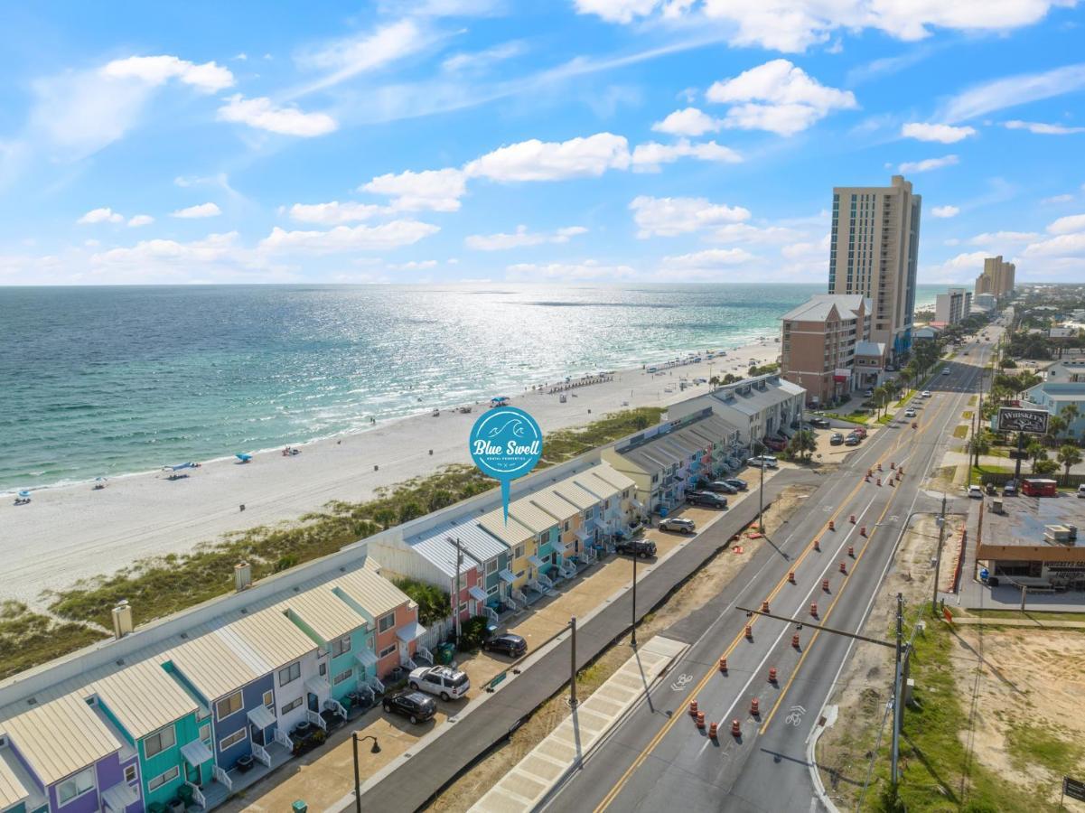 2Bd/25Ba Gulf Front Townhome Near Pier Park! Gulf Views! Beach Access! Panama City Beach Dış mekan fotoğraf